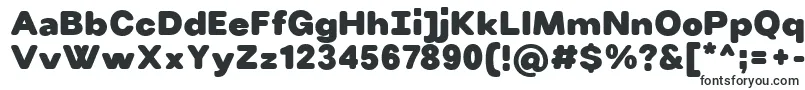 Шрифт VillerayroundedBlack – шрифты, начинающиеся на V