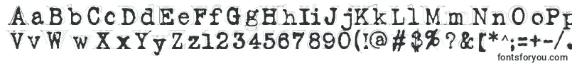 Fluox Font – Typewriter Fonts