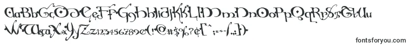Hollyjinglesolidleft-Schriftart – Schriftarten, die mit H beginnen