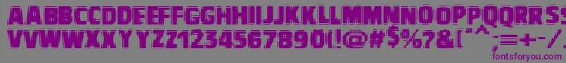 More about Vtcbadvision Font Vtcbadvision Font – Purple Fonts on Gray Background