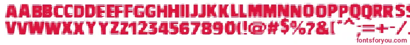 Vtcbadvision Font – Red Fonts