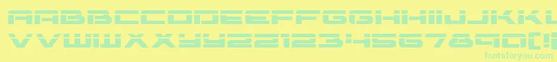 Lisätietoja Vorpalexpand-fontista Vorpalexpand-fontti – vihreät fontit keltaisella taustalla