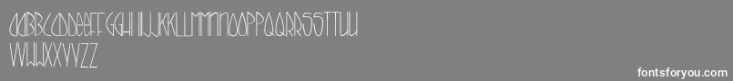 CallItSkinny Font – White Fonts on Gray Background