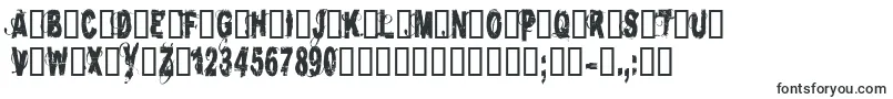 Autodestruction Font – Fonts for Google Chrome