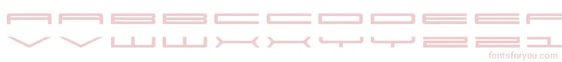 フォントSuper – 白い背景にピンクのフォント