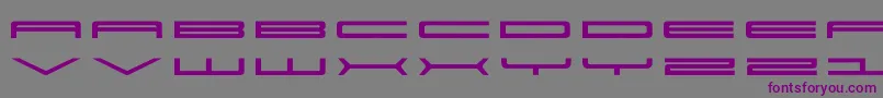 Weitere Informationen zur Super-Schriftart Super-Schriftart – Violette Schriften auf grauem Hintergrund