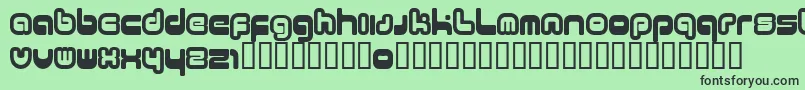 フォント11.20 – 緑の背景に黒い文字