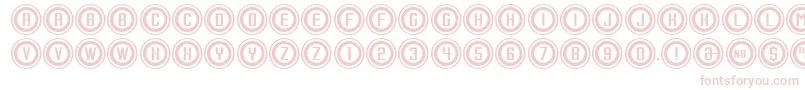 ConsoleOutput Font – Pink Fonts on White Background