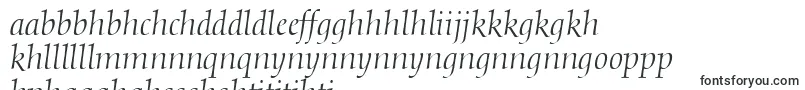 Шрифт DiotimaItalicOldstyleFigures – сесото шрифты