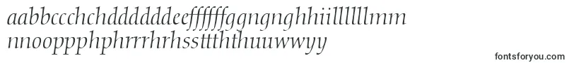 DiotimaItalicOldstyleFigures-fontti – walesilaiset fontit