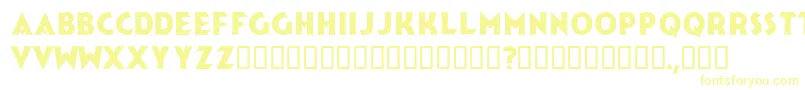 JerkReg Font – Yellow Fonts