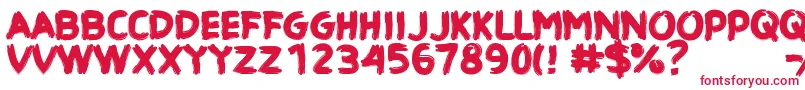 CfhauntedhouseRegular Font – Red Fonts