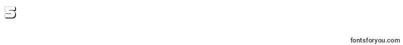 HanSoloShadow Font – Fonts for Digit 5