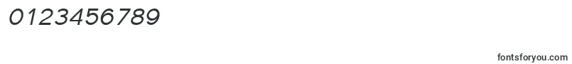 フォントSfflorencesansscItalic – 数字と数値のためのフォント
