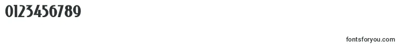 StonyislandnfBold Font – Fonts for Numbers and Digits