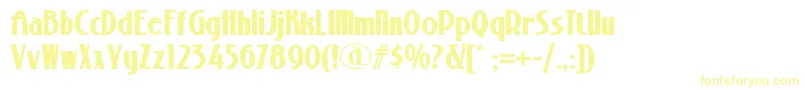 StonyislandnfBold Font – Yellow Fonts