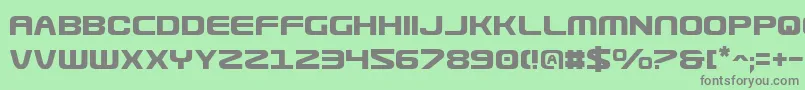 More about Usuziv2 Font Usuziv2 Font – Gray Fonts on Green Background