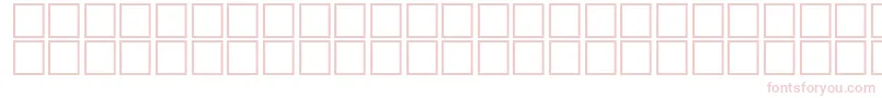 fuente AlBsherOutline – Fuentes Rosadas Sobre Fondo Blanco