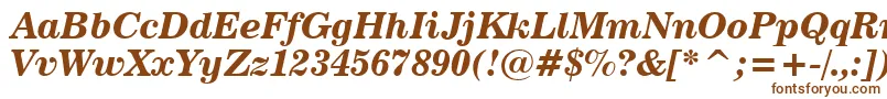 News702BoldItalicBt Font – Brown Fonts