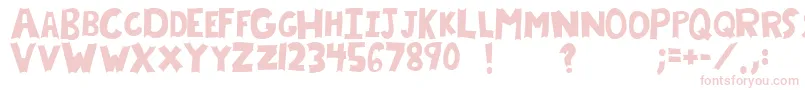 ChrysalisFilled Font – Pink Fonts on White Background