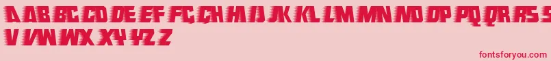 Endeavour Font – Red Fonts on Pink Background