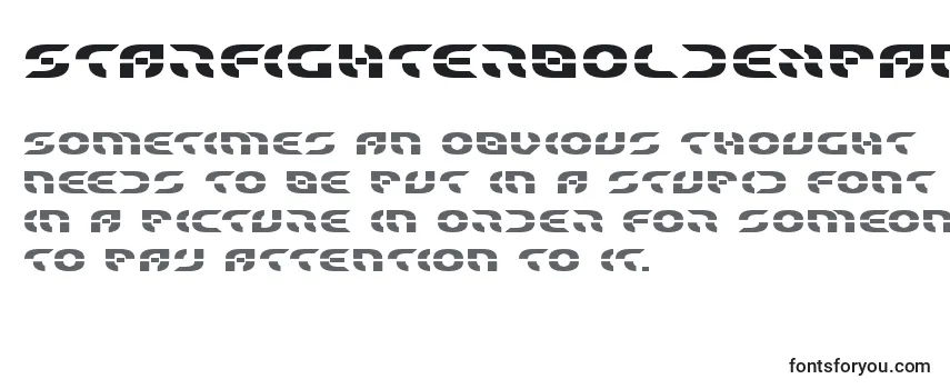 Starfighterboldexpand Font