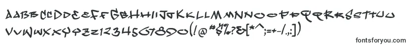 KleinscribereBold-fontti – Yksinkertaiset fontit