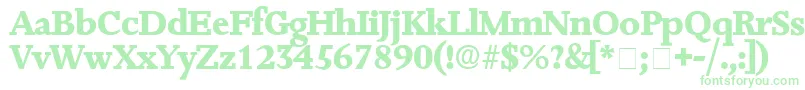 JuxtaDisplaySsi Font – Green Fonts