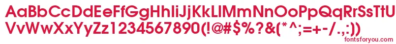 ItcAvantGardeGothicLtDemi Font – Red Fonts