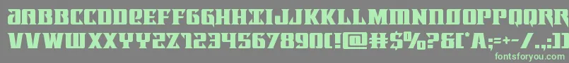 More about Lifeforce Font Lifeforce Font – Green Fonts on Gray Background
