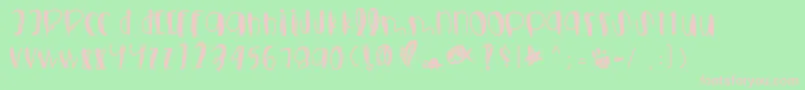 More about Foolsfallinlove Font Foolsfallinlove Font – Pink Fonts on Green Background