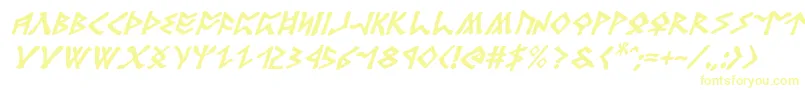 RosicrucianItalic Font – Yellow Fonts