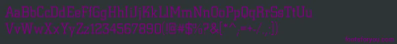 Citydeelig Font – Purple Fonts on Black Background