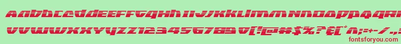 Blackbishophalfital Font – Red Fonts on Green Background