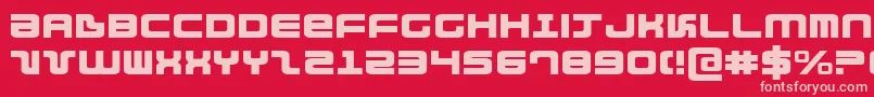 En savoir plus sur la police DirektorExpanded Police DirektorExpanded – polices roses sur fond rouge