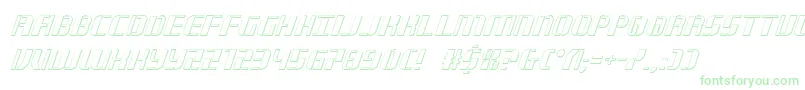 Jetway3Dital Font – Green Fonts