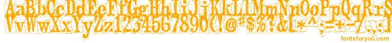 Puzzleface Font – Orange Fonts