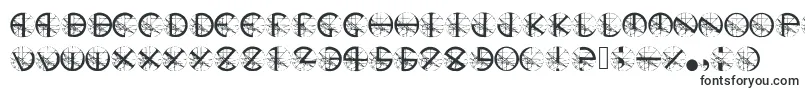 Шрифт Stargazer – сеточные шрифты