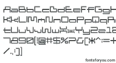 D3 Pipisms font – Fonts Starting With D
