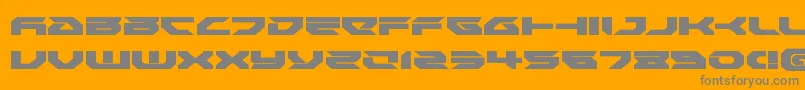 En savoir plus sur la police Royalsamuraiexpand Police Royalsamuraiexpand – polices grises sur fond orange