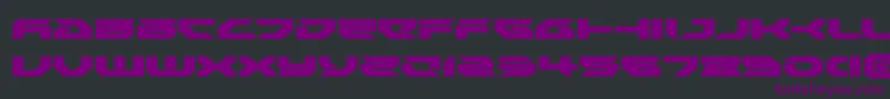 Royalsamuraiexpand Font – Purple Fonts on Black Background