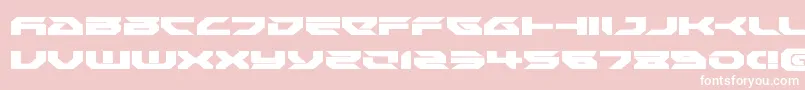 Royalsamuraiexpand Font – White Fonts on Pink Background