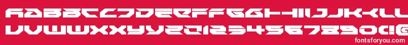 Royalsamuraiexpand Font – White Fonts on Red Background
