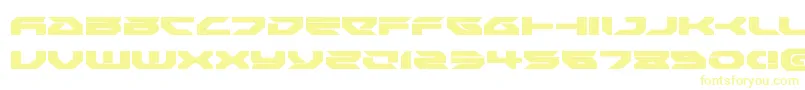 Royalsamuraiexpand Font – Yellow Fonts on White Background