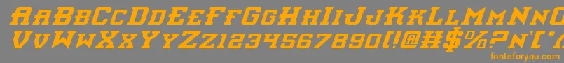 More about Interceptori Font Interceptori Font – Orange Fonts on Gray Background