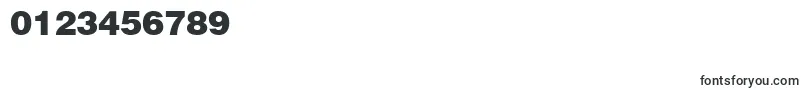 Fonte ContextBlackSsiBlack – fontes para números e dígitos