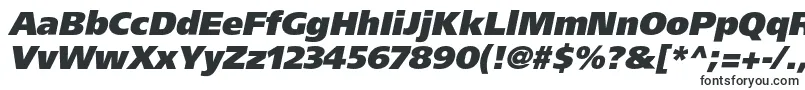 AgforeignerultrablackcItalic Font – Fonts for VK