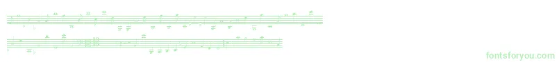 LassusMedium-fontti – vihreät fontit