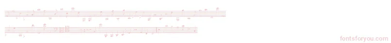fuente LassusMedium – Fuentes Rosadas Sobre Fondo Blanco