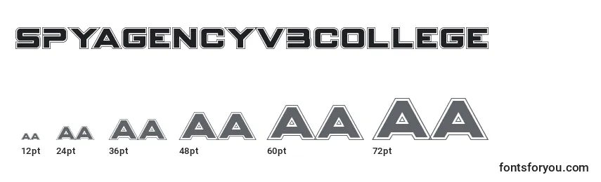 Spyagencyv3college Font Sizes
